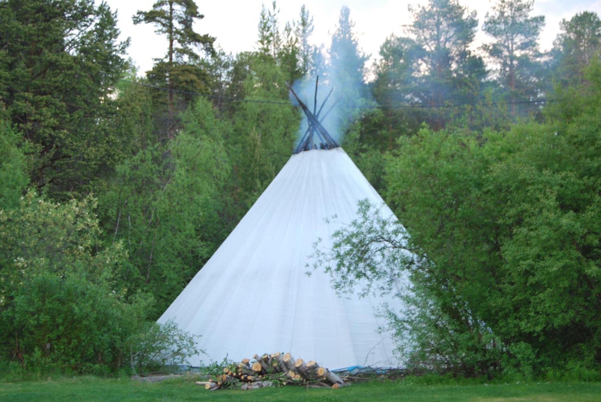 Karasjok Camping becoming Min Ája Exterior foto